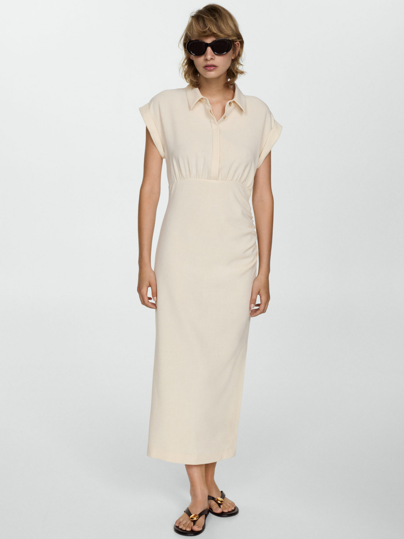 Платье миди MANGO модель 77024033_5 Фото