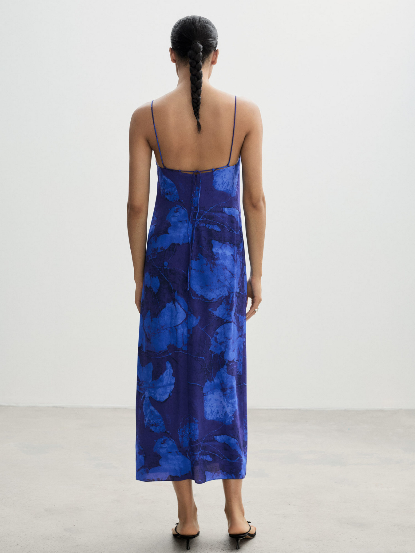 Платье миди MANGO модель 77024073_52 Фото