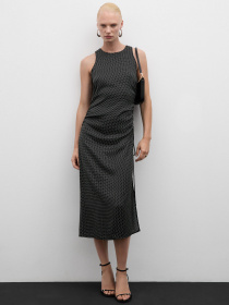 Платье миди MANGO модель 77024074_99 Фото