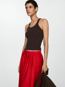 Юбка миди MANGO модель 77024791_70 Фото