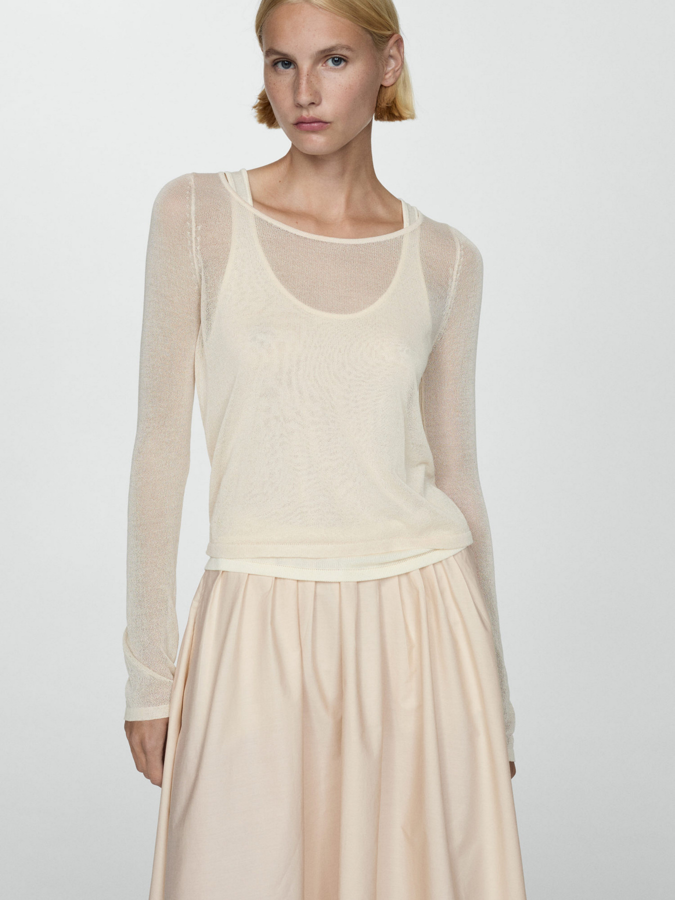 Спідниця міді MANGO модель 77024791_8 Фото