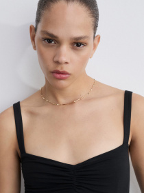 Платье миди MANGO модель 77032918_99 Платье миди MANGO модель 77032918_99 Фото