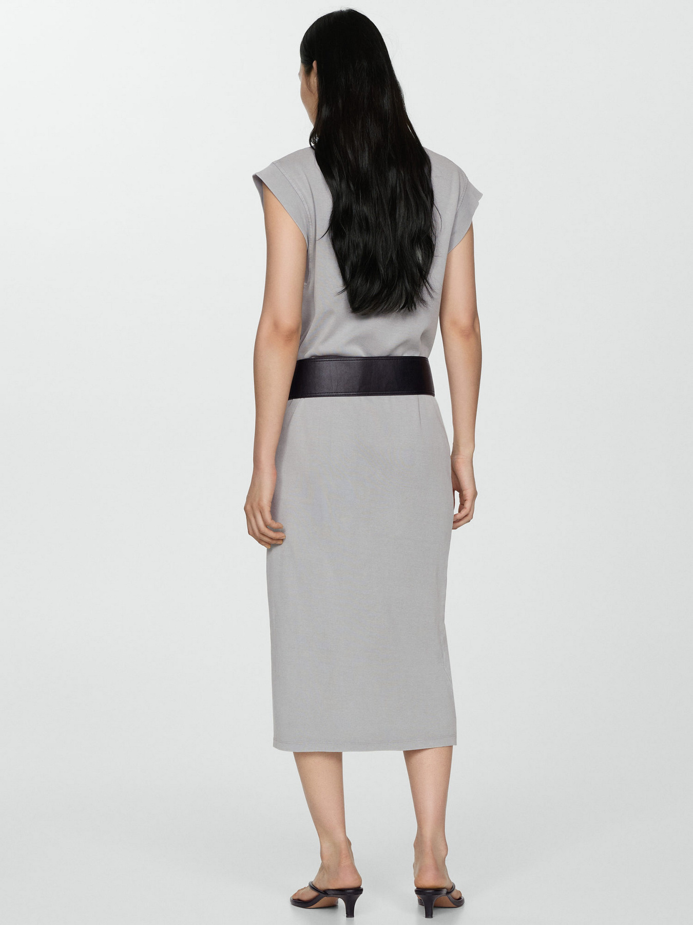 Платье миди MANGO модель 77032919_92 Фото