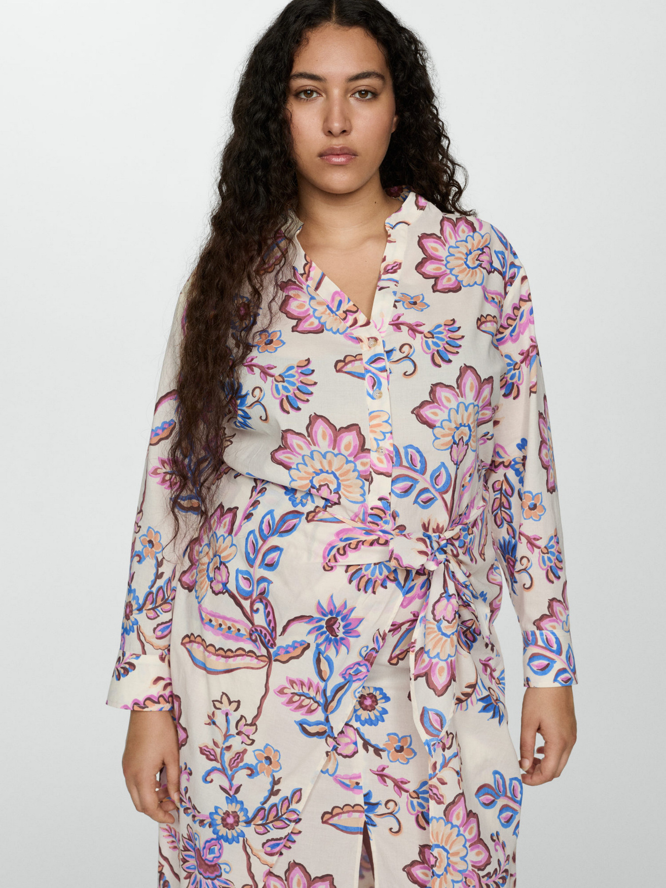 Платье миди MANGO модель 77032924_5 Фото