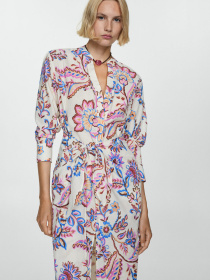 Платье миди MANGO модель 77032924_5 Фото