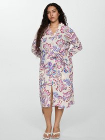 Платье миди MANGO модель 77032924_5 Фото