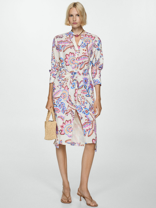 Платье миди MANGO модель 77032924_5 Фото