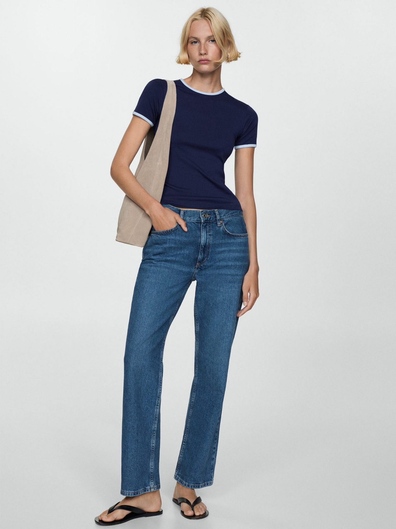 Футболка MANGO модель 77034073_56 Футболка MANGO модель 77034073_56 Фото