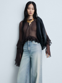 Широкі джинси MANGO модель 77034791_TC Фото