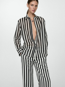 Рубашка повседневная MANGO модель 77034795_2 Рубашка повседневная MANGO модель 77034795_2 Фото