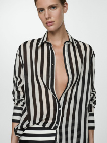 Рубашка повседневная MANGO модель 77034795_2 Рубашка повседневная MANGO модель 77034795_2 Фото