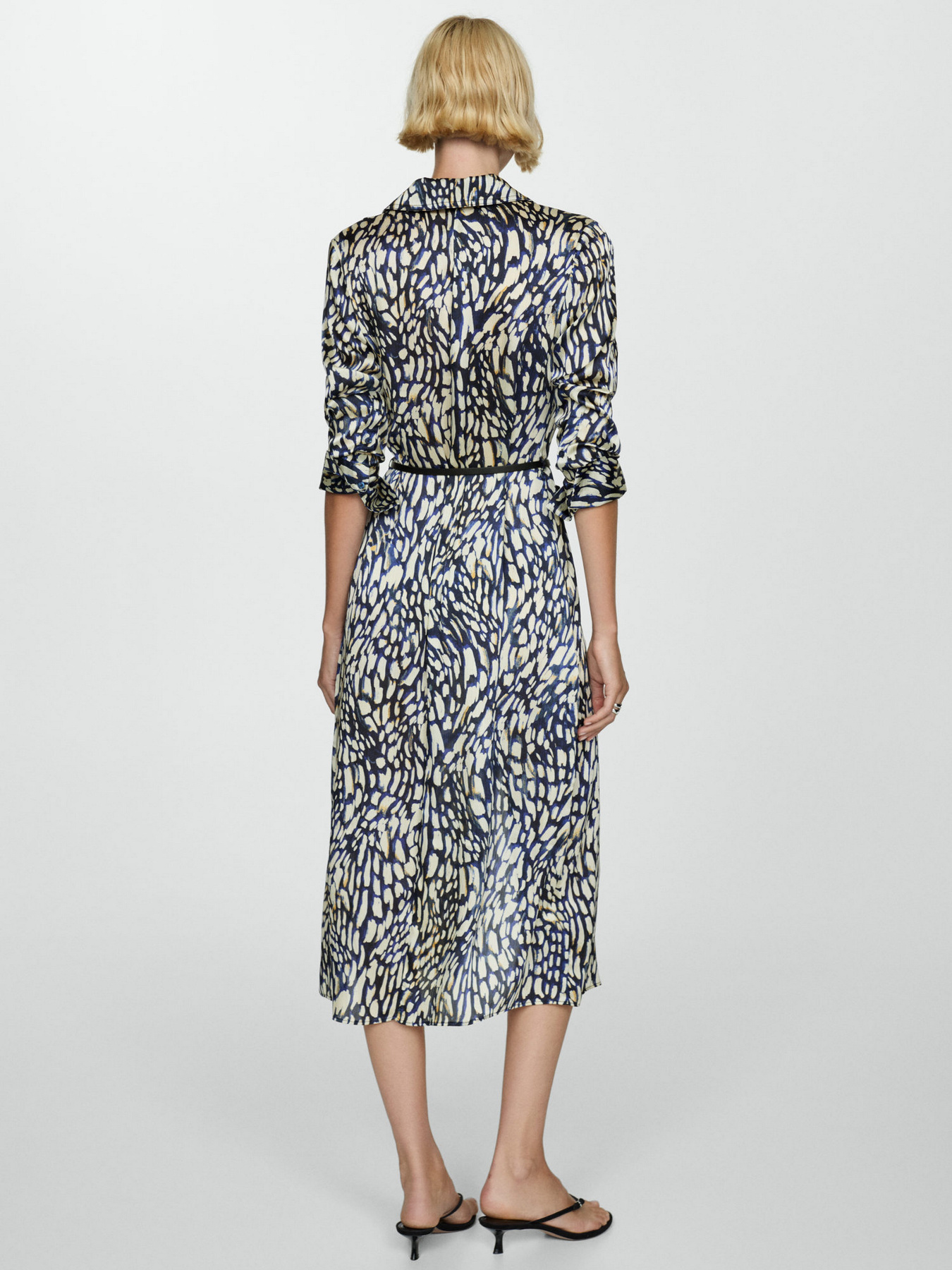 Платье миди MANGO модель 77035648_52 Платье миди MANGO модель 77035648_52 Фото