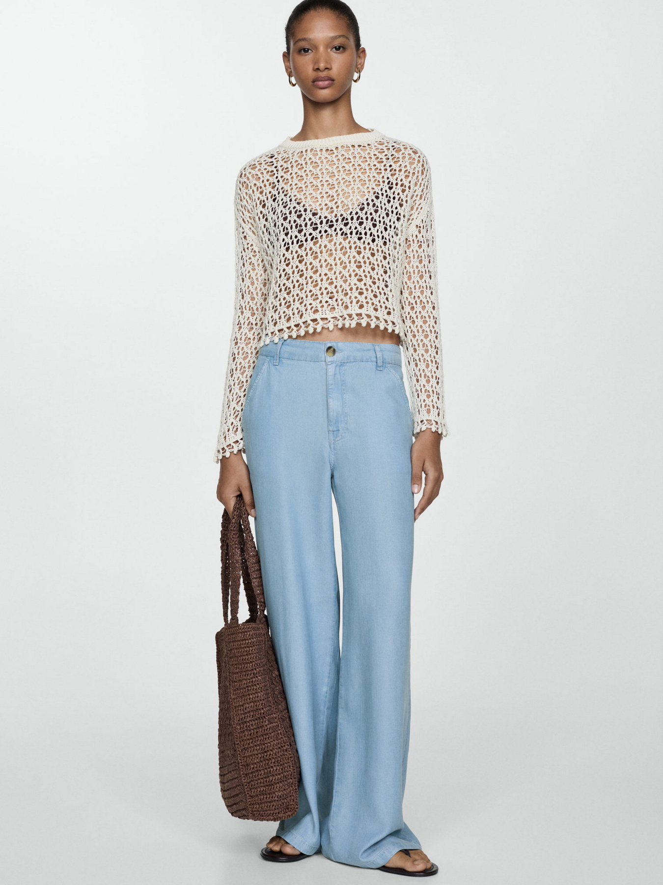 Палаццо MANGO модель 77042006_TC Палаццо MANGO модель 77042006_TC Фото