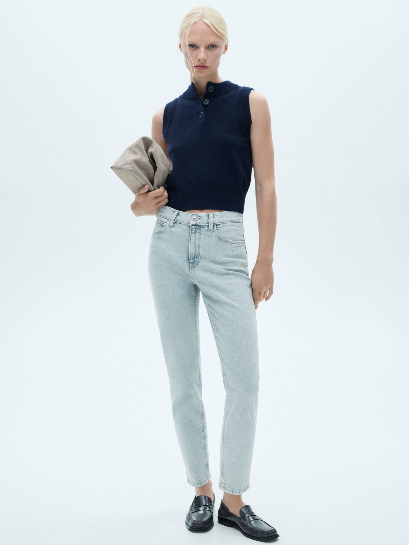 Прямые джинсы MANGO модель 77042914_DI Фото