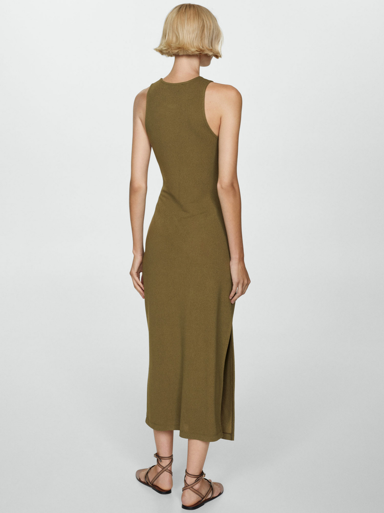 Платье миди MANGO модель 77042927_37 Фото