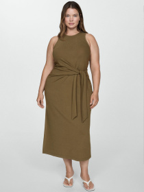 Платье миди MANGO модель 77042927_37 Фото