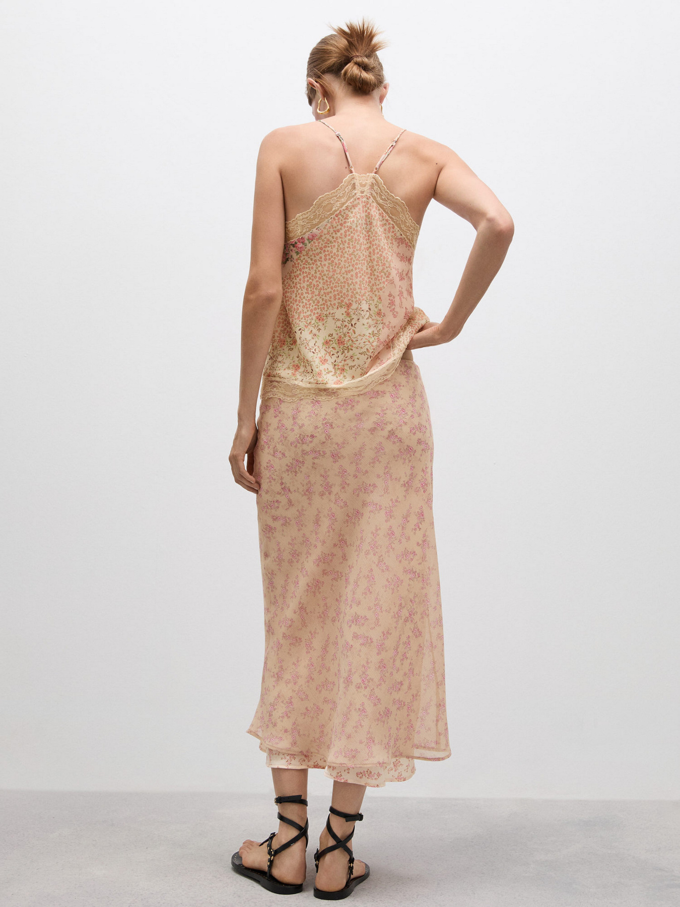 Спідниця міді MANGO модель 77044024_81 Фото