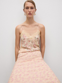 Спідниця міді MANGO модель 77044024_81 Фото