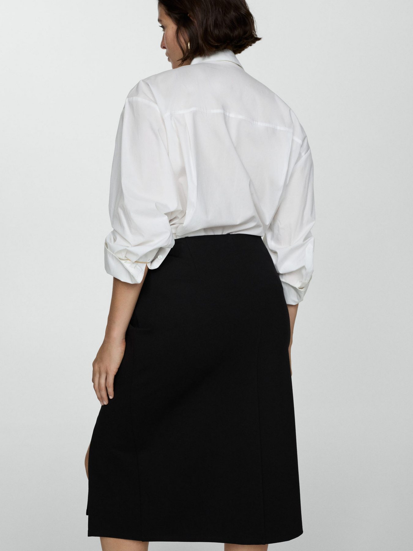 Спідниця міді MANGO Модель 77044029_99 Фото