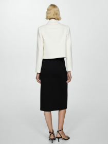 Спідниця міді MANGO модель 77044029_99 Фото