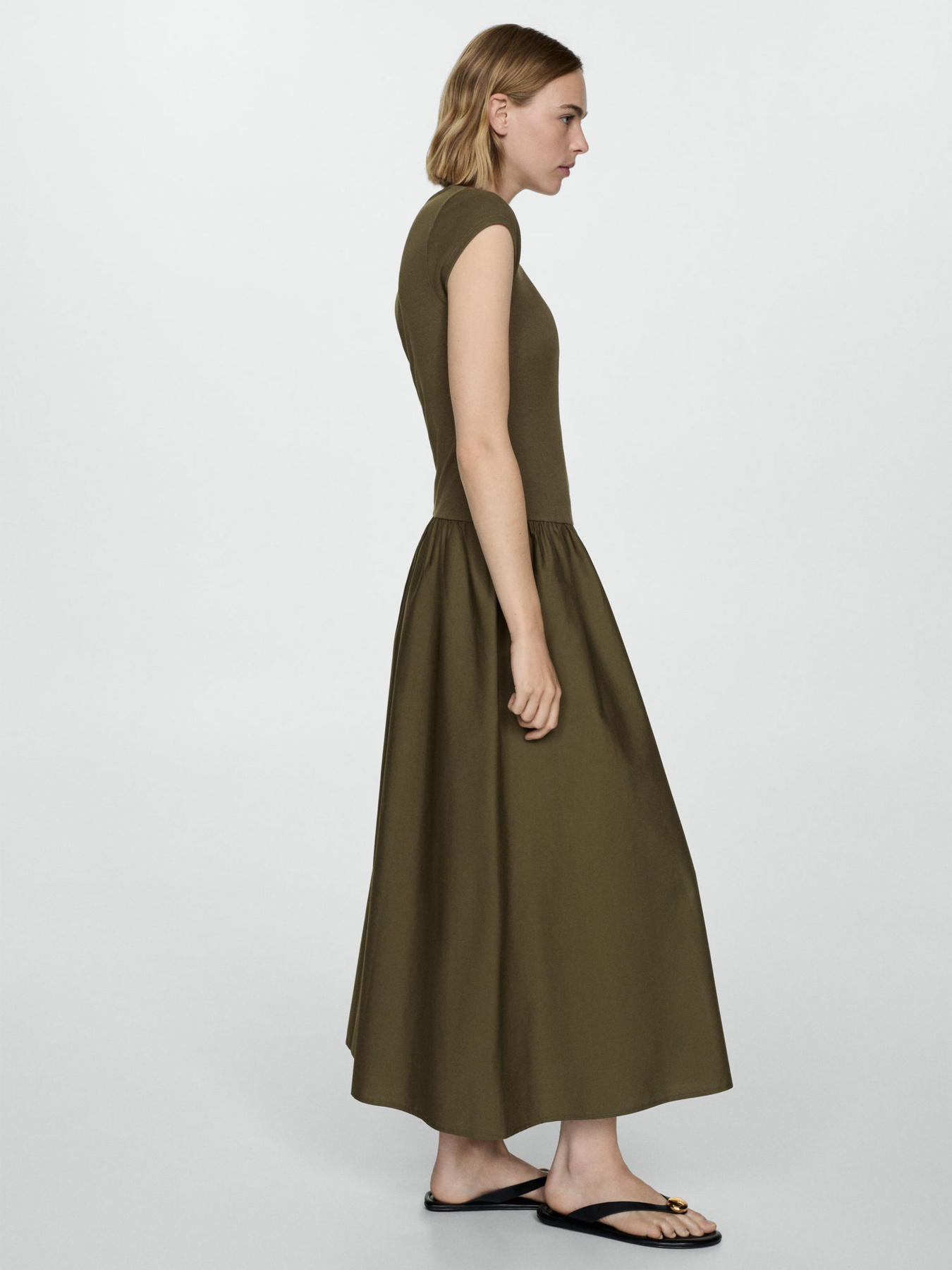 Сукня міді MANGO модель 77044073_37 Фото