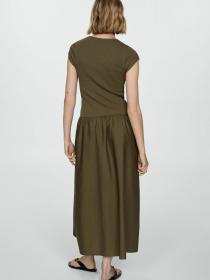 Сукня міді MANGO модель 77044073_37 Фото