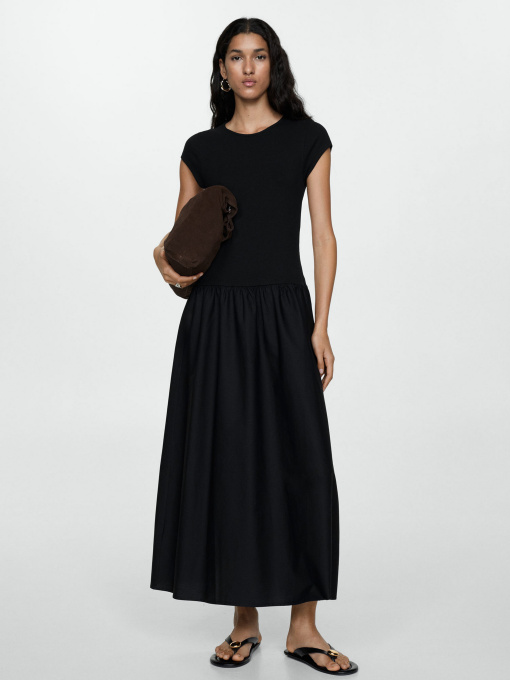 Платье миди MANGO модель 77044073_99 Фото