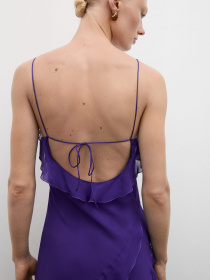 Платье макси MANGO модель 77044455_65 Фото