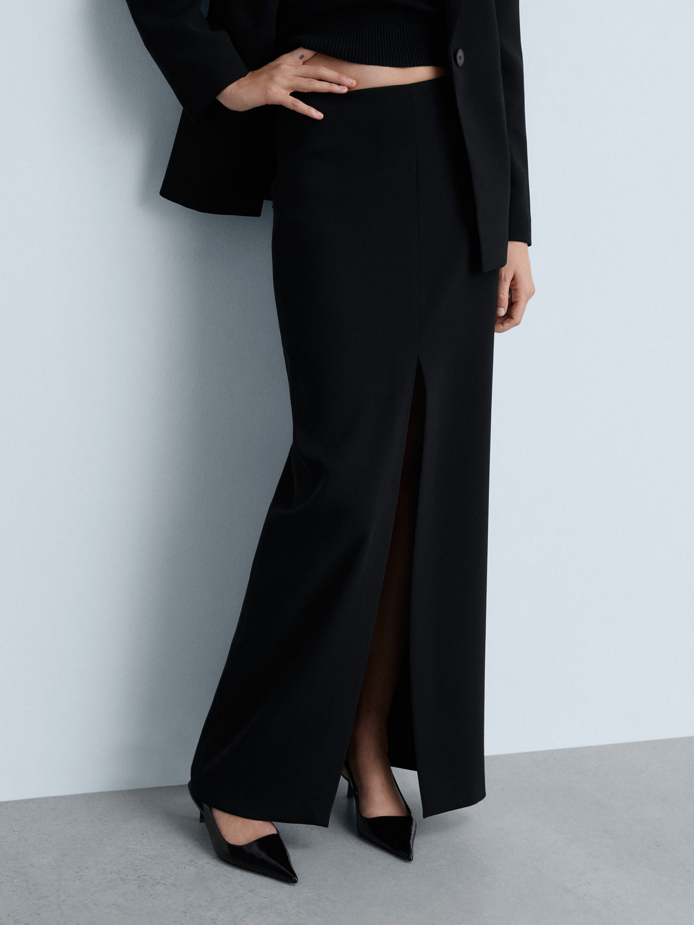 Юбка макси MANGO модель 77044766_99 Фото