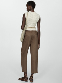 Брюки повседневные MANGO модель 77050332_34 Фото