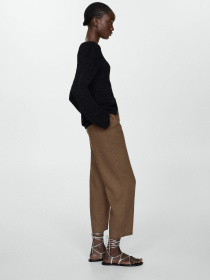 Брюки повседневные MANGO модель 77050332_34 Фото