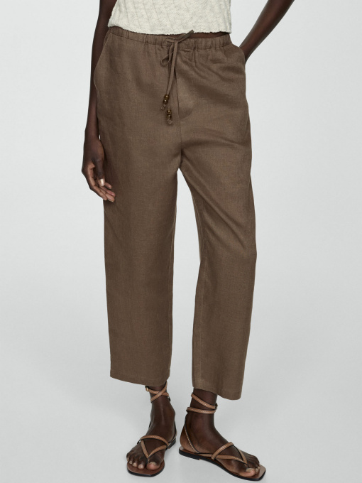 Брюки повседневные MANGO модель 77050332_34 Фото