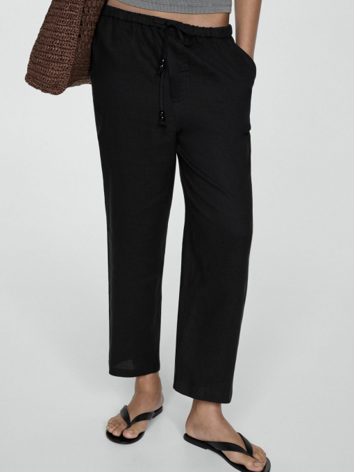 Повседневные штаны MANGO модель 77050332_99 Фото