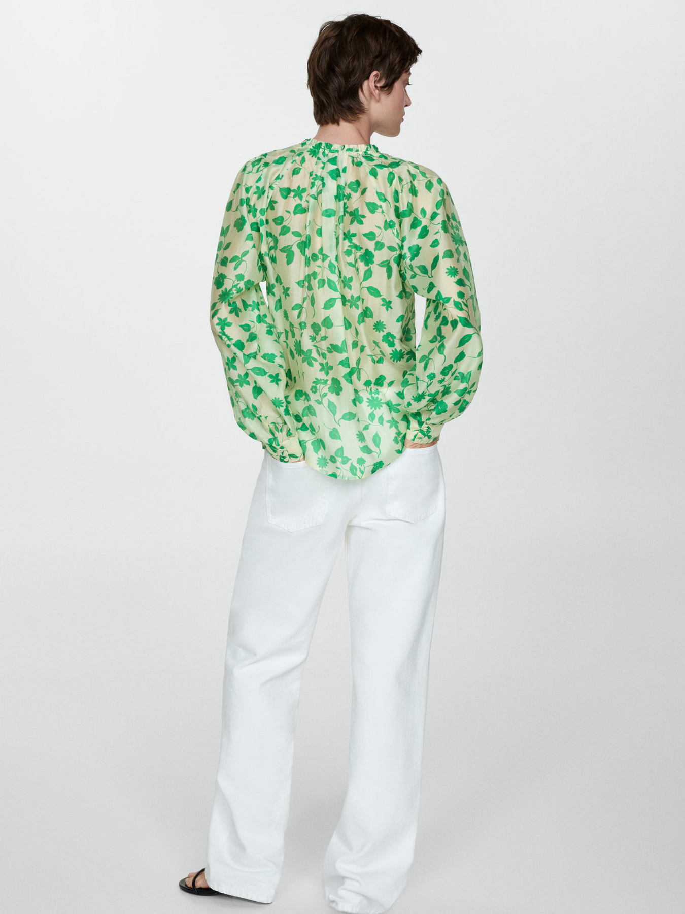 Рубашка повседневная MANGO модель 77052916_5 Рубашка повседневная MANGO модель 77052916_5 Фото