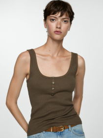 Майка MANGO модель 77052922_37 Фото