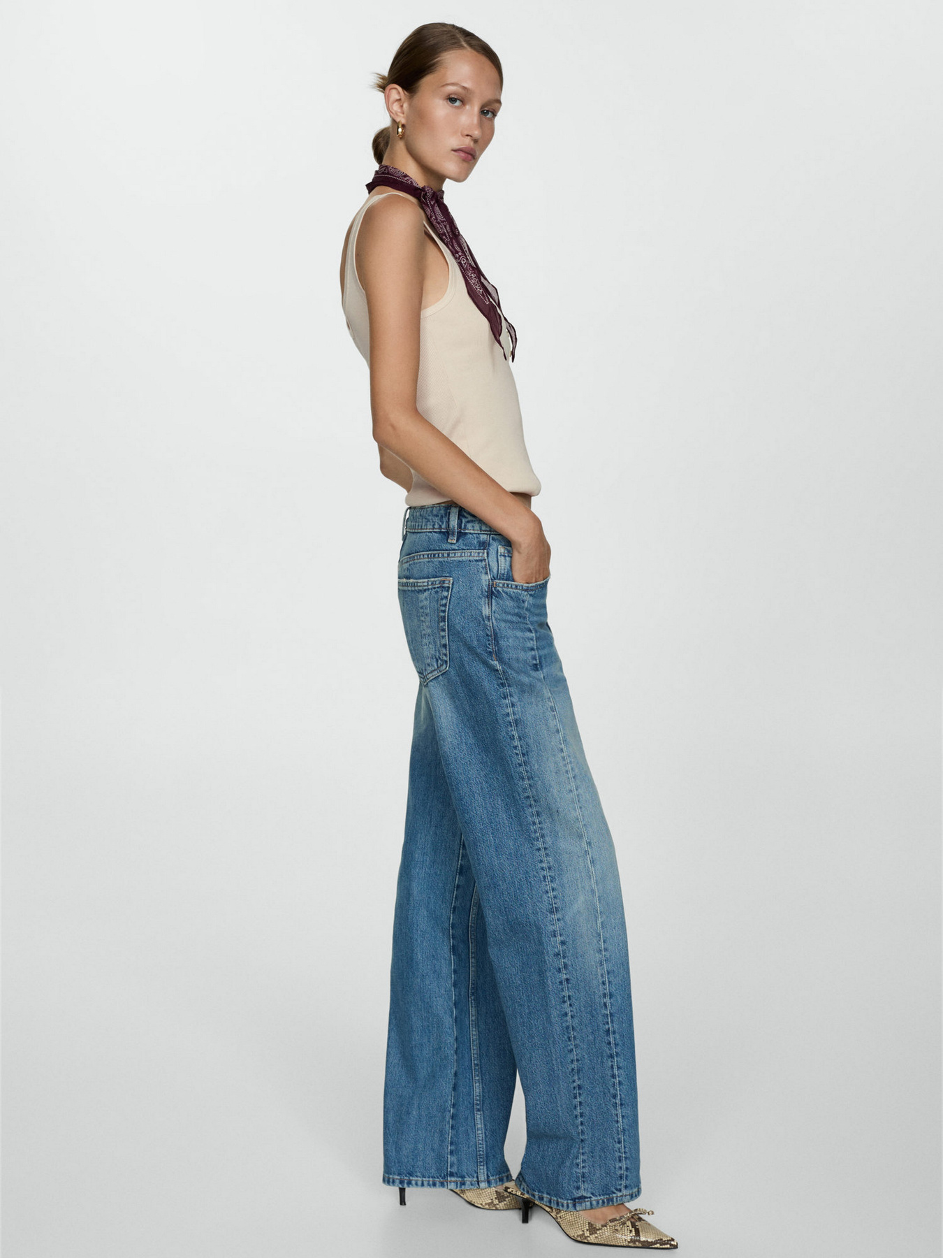 Майка MANGO модель 77052922_5 Фото