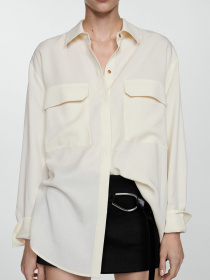 Рубашка MANGO модель 77053264_5 Фото