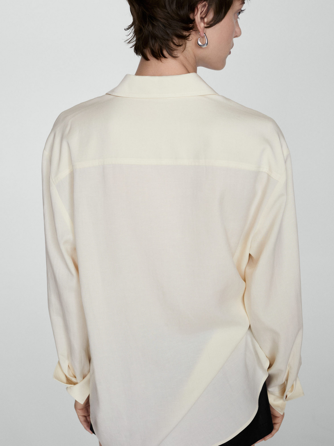 Рубашка повседневная MANGO модель 77053264_5 Рубашка повседневная MANGO модель 77053264_5 Фото