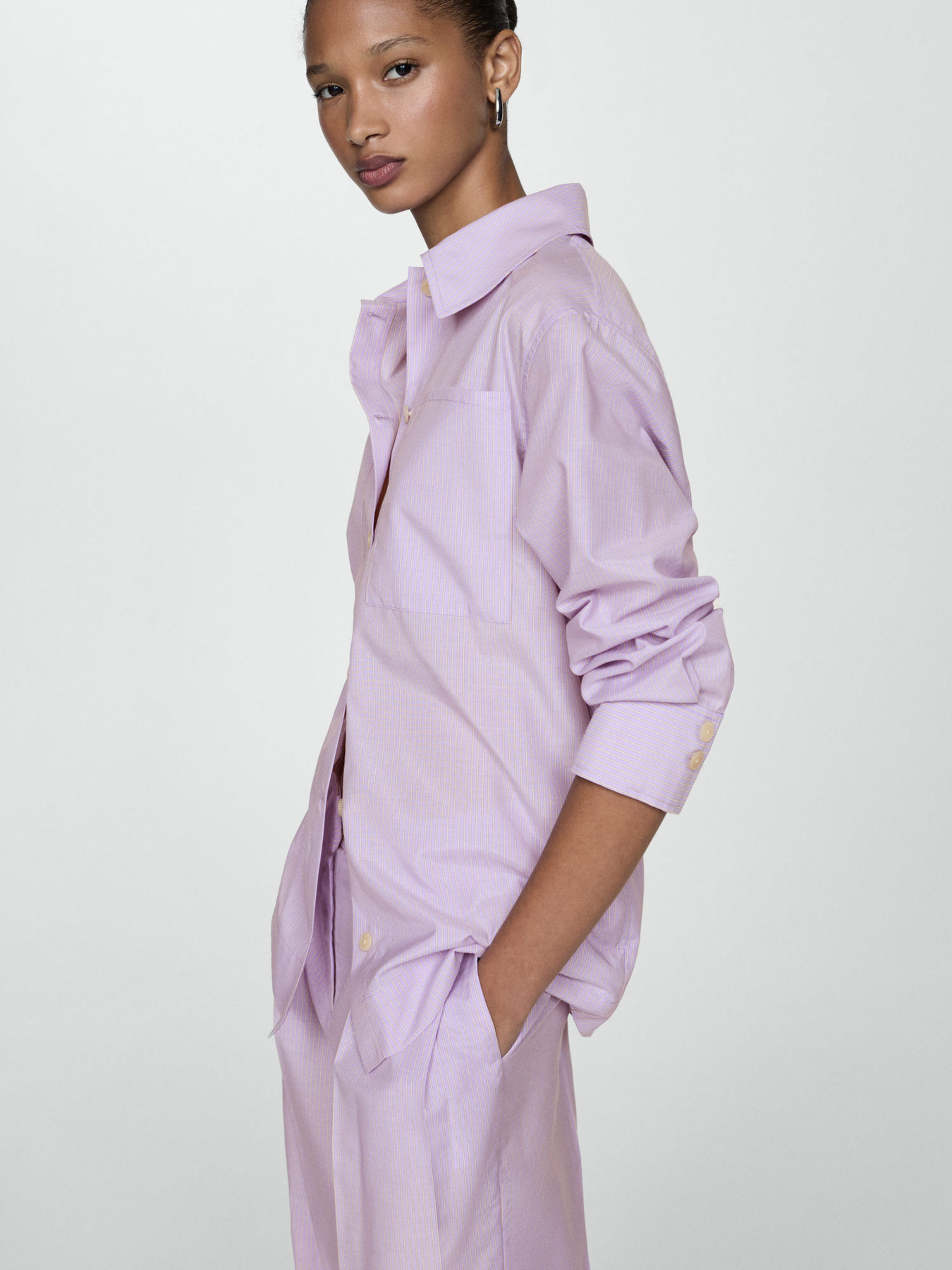 Сорочка MANGO Модель 77053270_61 Фото