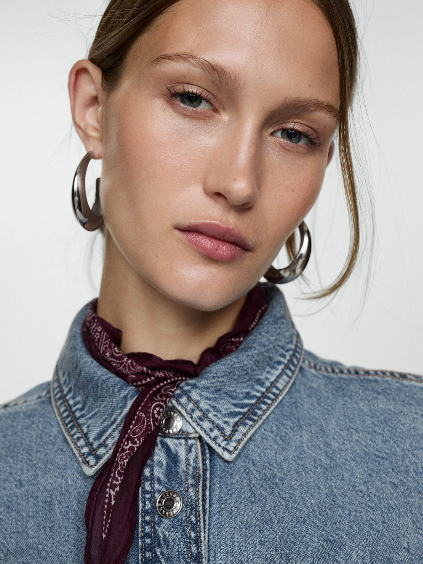 Джинсовая куртка MANGO модель 77054016_TM Фото