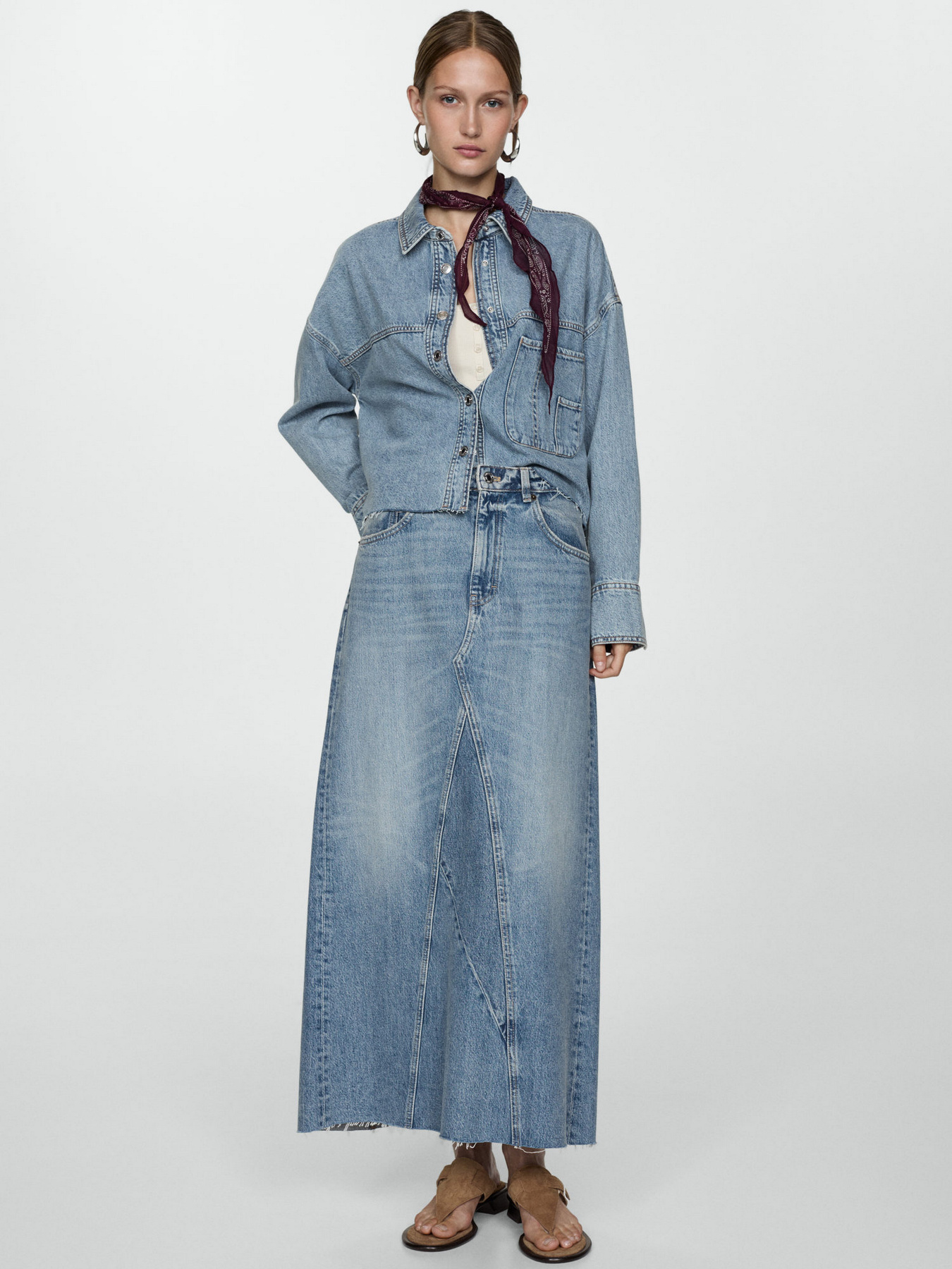 Джинсовая куртка MANGO модель 77054016_TM Джинсовая куртка MANGO модель 77054016_TM Фото