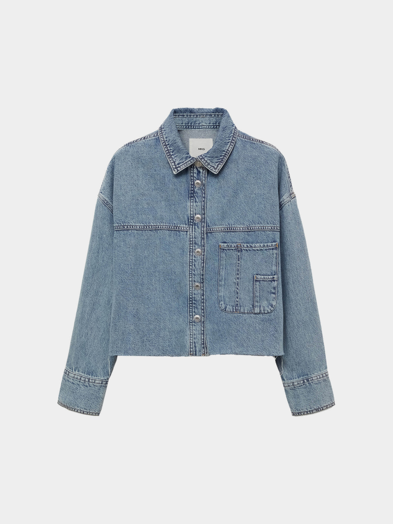 Джинсовая куртка MANGO модель 77054016_TM Джинсовая куртка MANGO модель 77054016_TM Фото