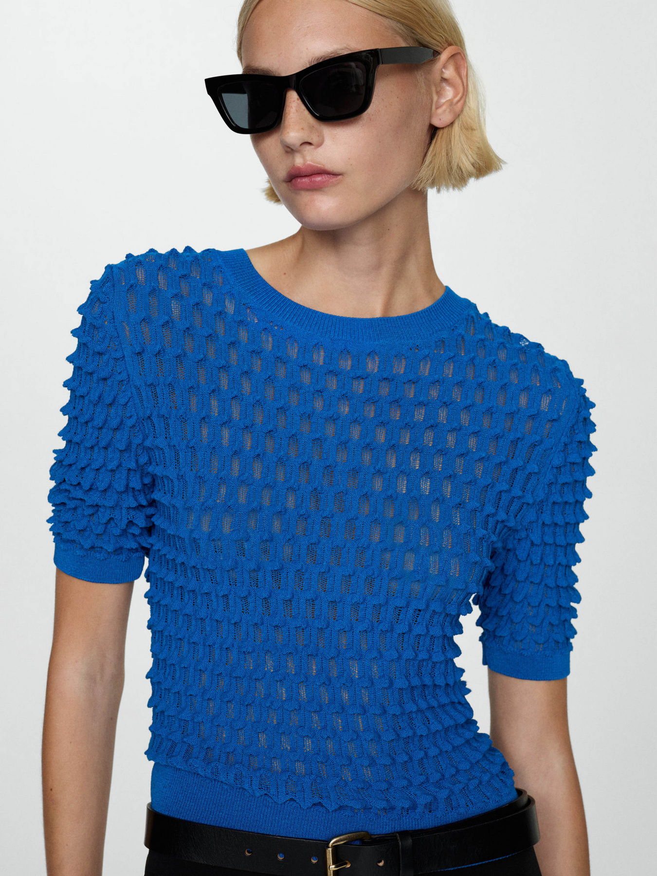 Футболка MANGO модель 77054061_53 Футболка MANGO модель 77054061_53 Фото