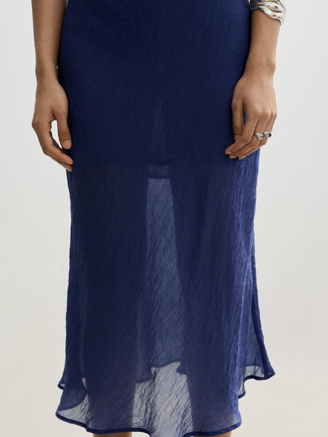 Платье миди MANGO модель 77054064_52 Фото