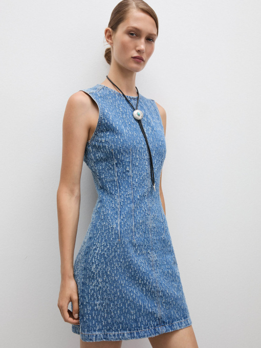 Сукня міні MANGO модель 77054069_TM Фото