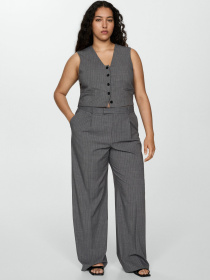 Жилет классический MANGO модель 77054766_92 Фото