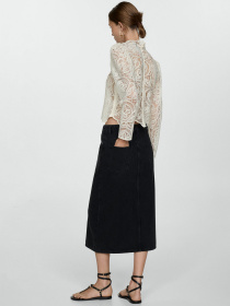 Джинсова спідниця MANGO модель 77054786_TN Фото