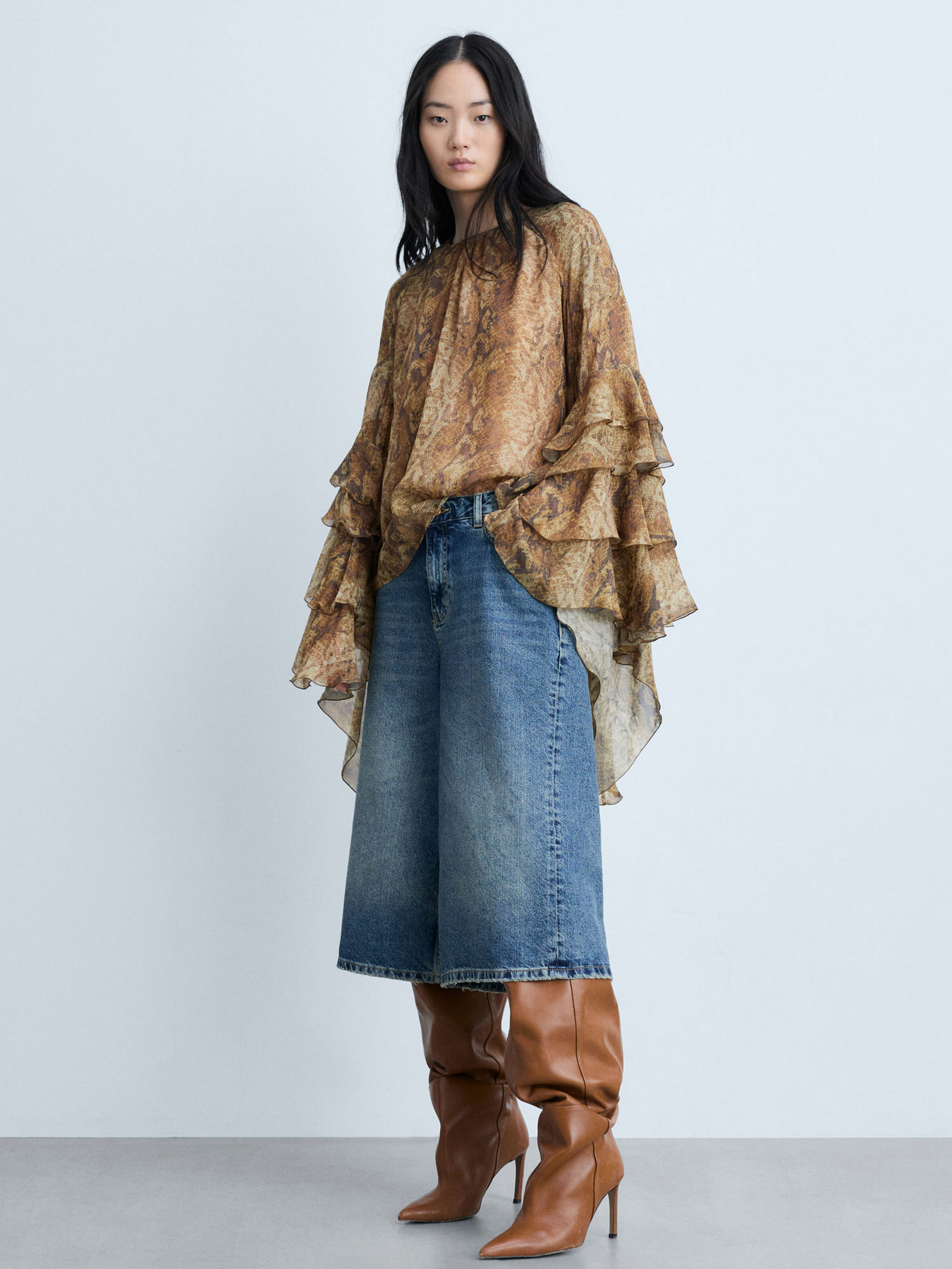 Блуза MANGO модель 77054794_30 Фото