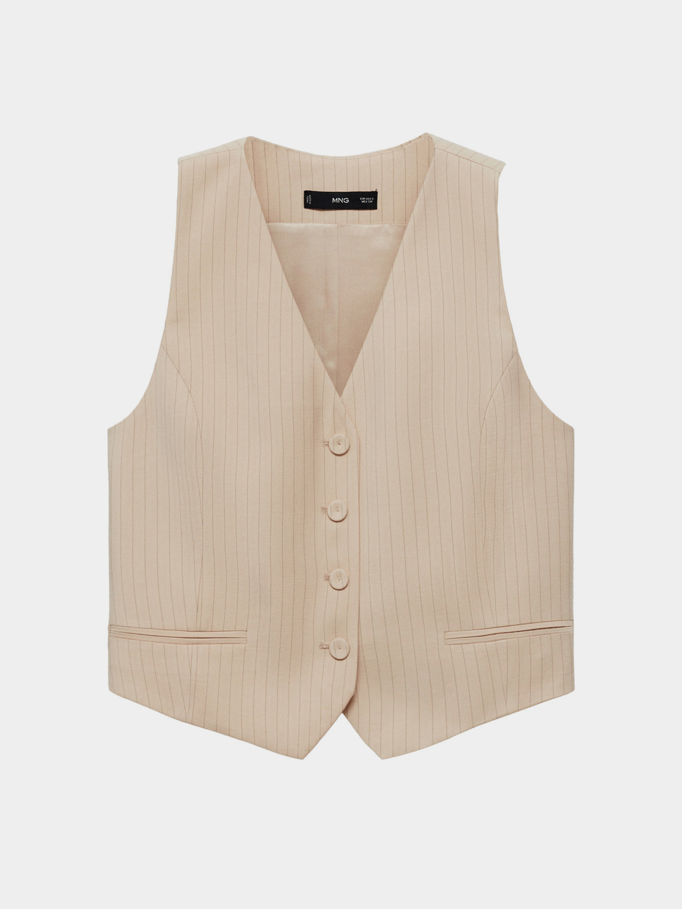 Жилет классический MANGO модель 77064025_8 Фото