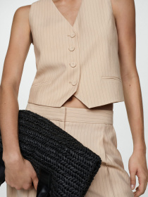 Жилет классический MANGO модель 77064025_8 Фото